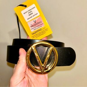 Authentic Valentino Bessy Embossed Belt LARGE